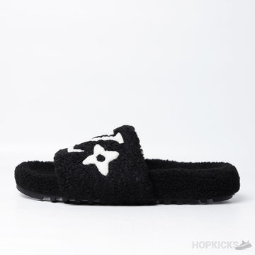 L.V Paseo Flat Mule Black