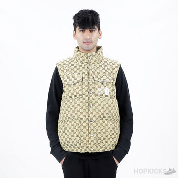 North Face x G.U.C.C.I GG Down Vest
