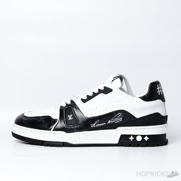 LV Trainer 54 Black White (Dot Perfect)