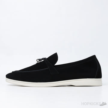 LP Summer Charms Walk Suede Loafer Black (Dot Perfect)