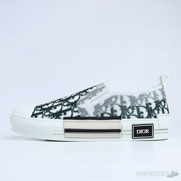 CD And Shawn B23 Slip-On Logo Oblique Green