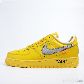 Air Force 1 Low x OW ICA University Gold (Dot Perfect)