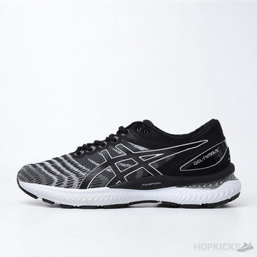 ASICS Gel Nimbus 22 Black White
