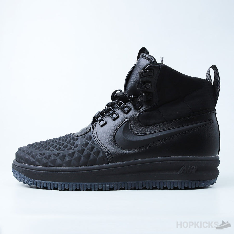 NK Lunar Force 1 Duckboot Black (Premium Batch)