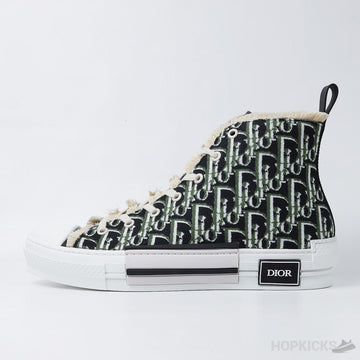 D.I.O.R B23 High-top Sneaker Olive (Dot Perfect)
