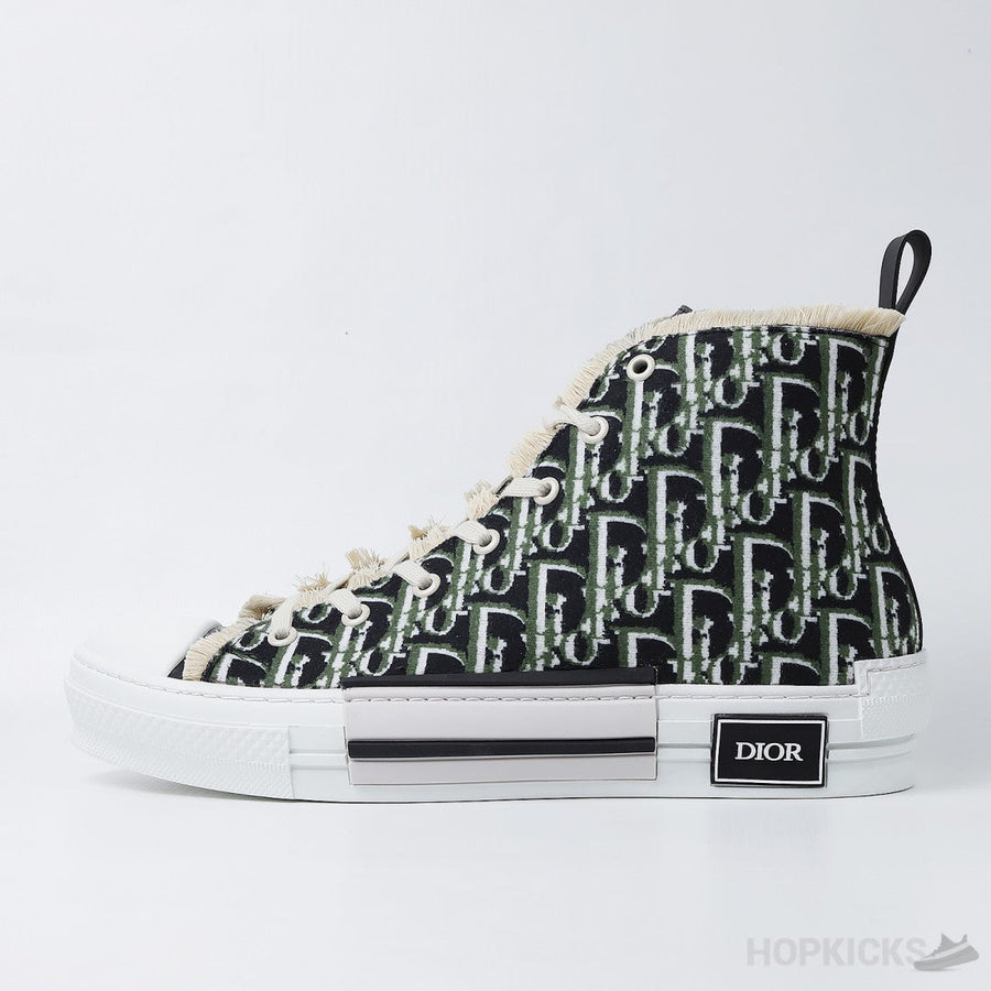 D.I.O.R B23 High-top Sneaker Olive (Dot Perfect)