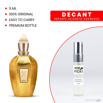 Xerjoff Accento Overdose | 5ml | Original Decant