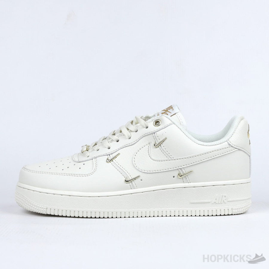 NK Air Force 1 '07 LX CN Sail Gold Mini Swooshes