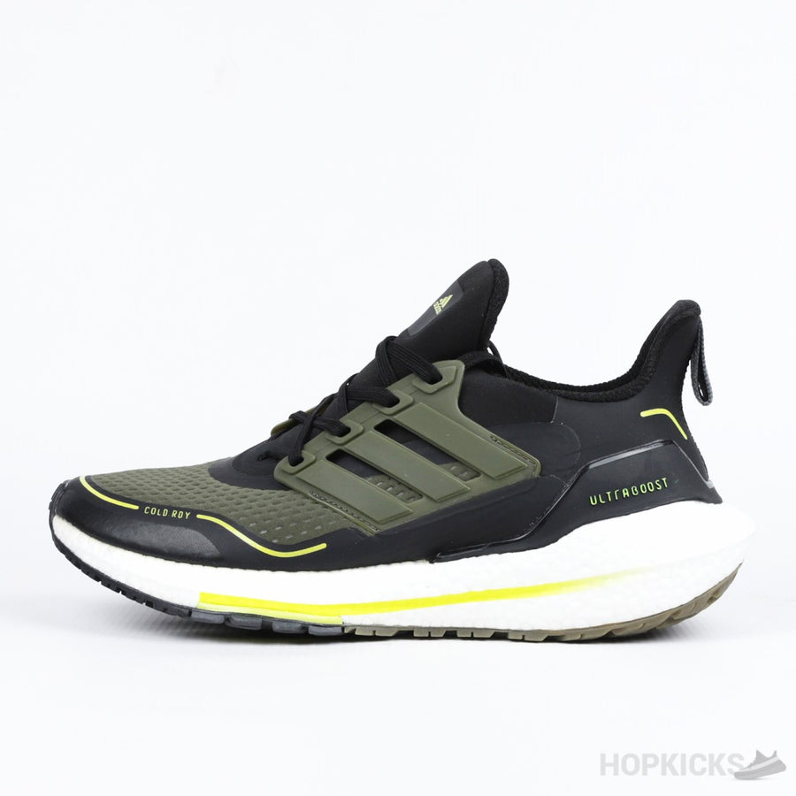 Adi Ultra Boost Cold RDY Black Green (Premium Plus Batch)