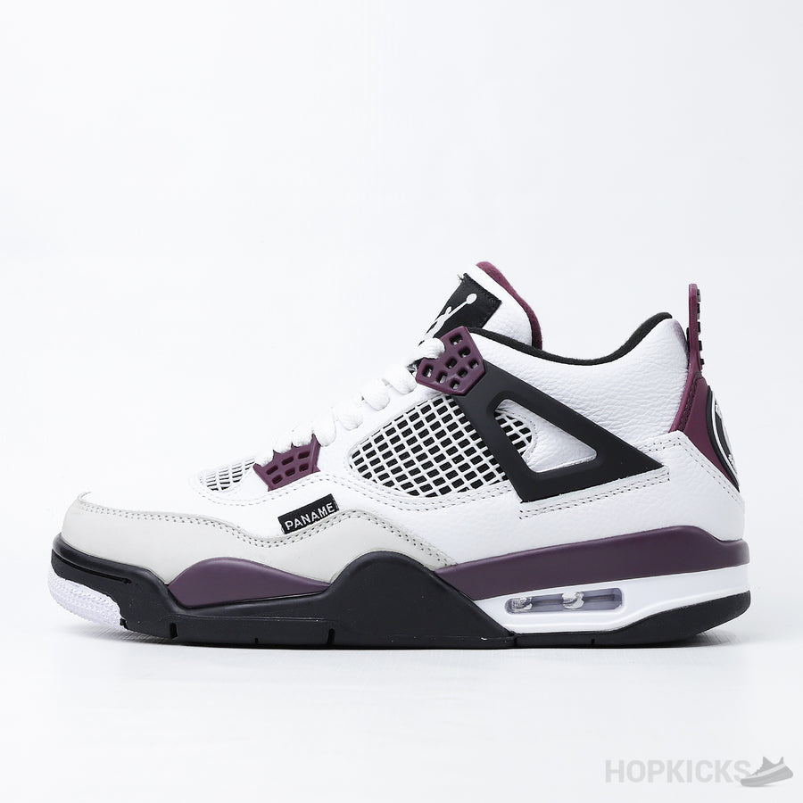 Paris Saint-Germain x Jordan 4 Retro 'Bordeaux' (Dot Perfect)