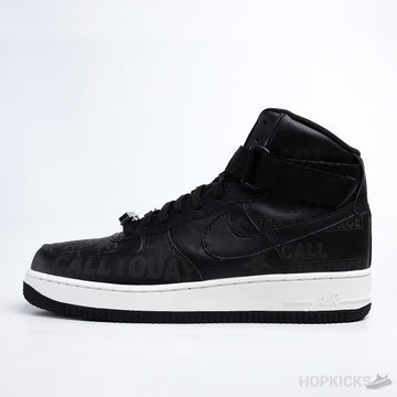 Air Force 1 High Toll free Black (Premium Plus Batch)