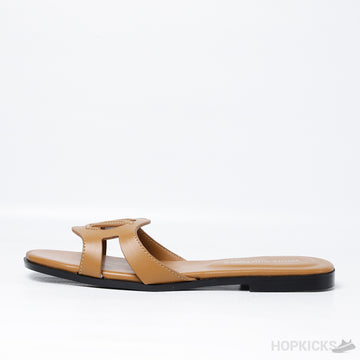 LV Isola Flat Mule Brown (Premium Batch)