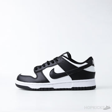 NK Dunk Low GS Black White (Kid's Size) (Dot Perfect)