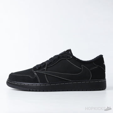 TS x Jordan 1 Low OG SP Black Phantom (Dot Perfect)