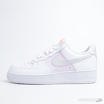 NK Air Force 1 Low 07 SE Premium White Pink Foam (Dot Perfect)