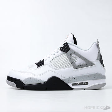 Jordan 4 Retro 'White Cement' (Dot Perfect)