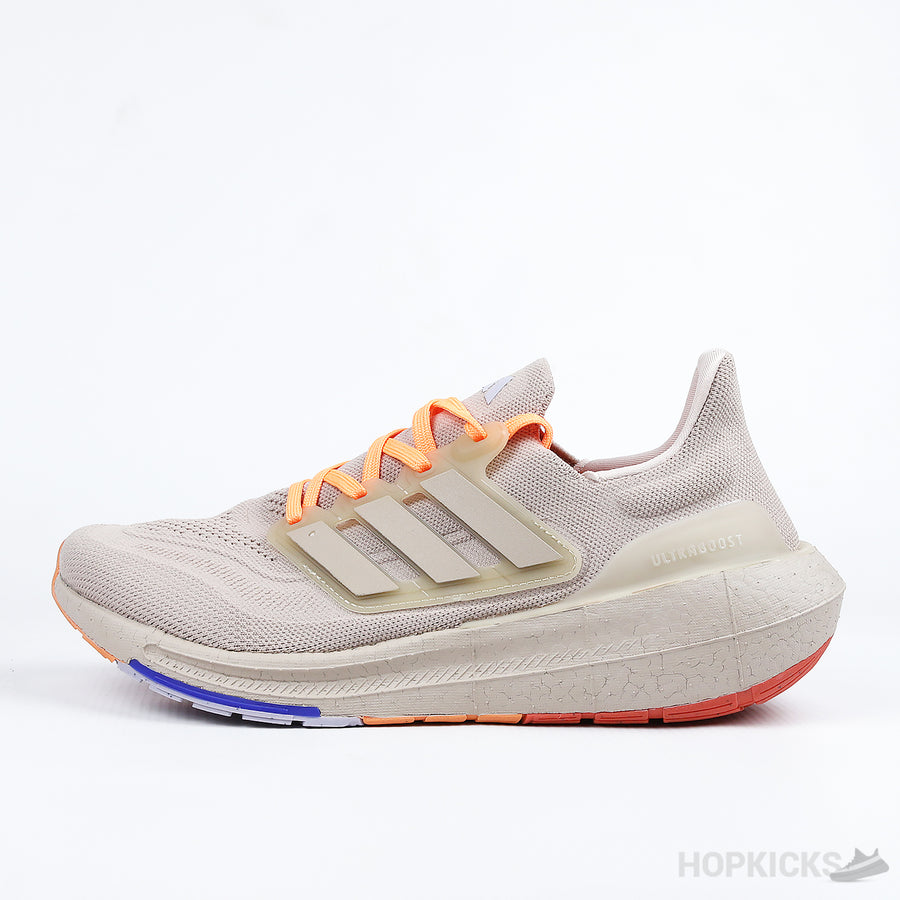 Adi Ultraboost Light Wonder Taupe Wonder Taupe Solar Red (Premium Plus Batch)