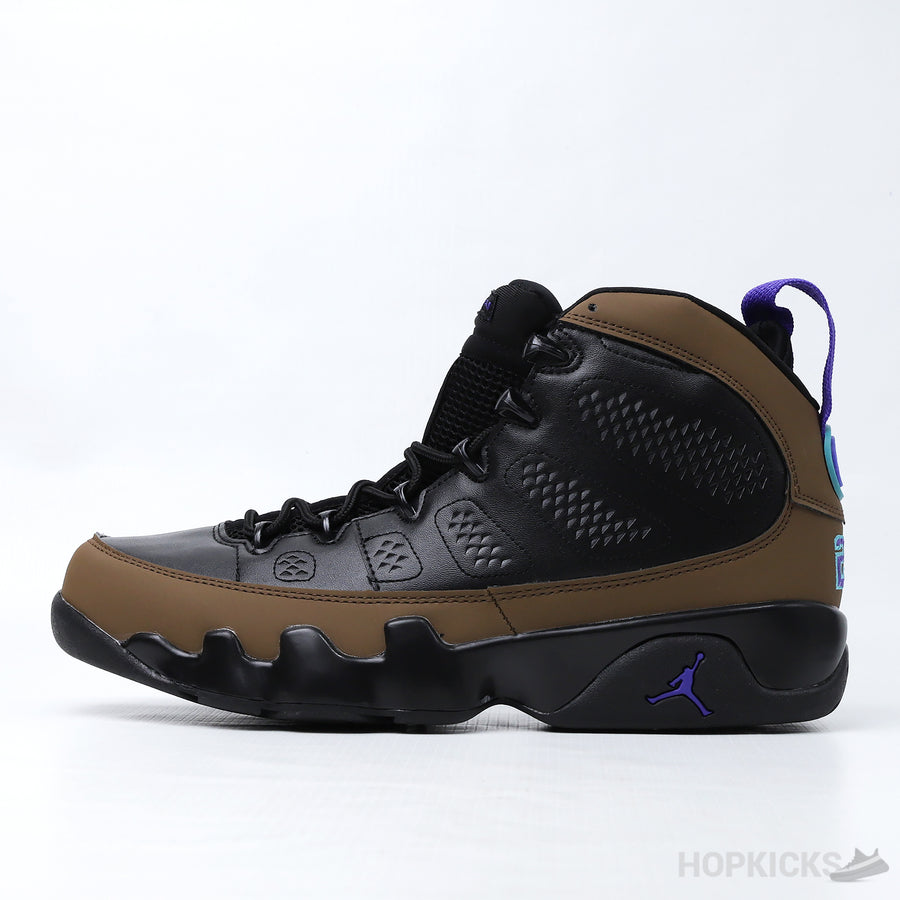 Jordan 9 Retro Light Olive Concord (Premium Plus Batch)