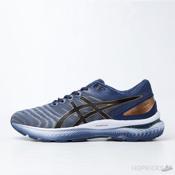 ASICS Gel Nimbus 22 Blue Black (Premium Batch)