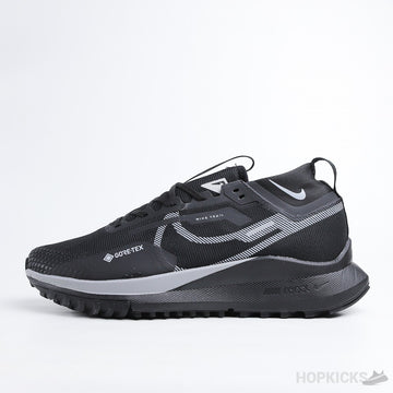 NK React Pegasus Trail 4 Gore-Tex Black Wolf Grey (Premium Plus Batch)