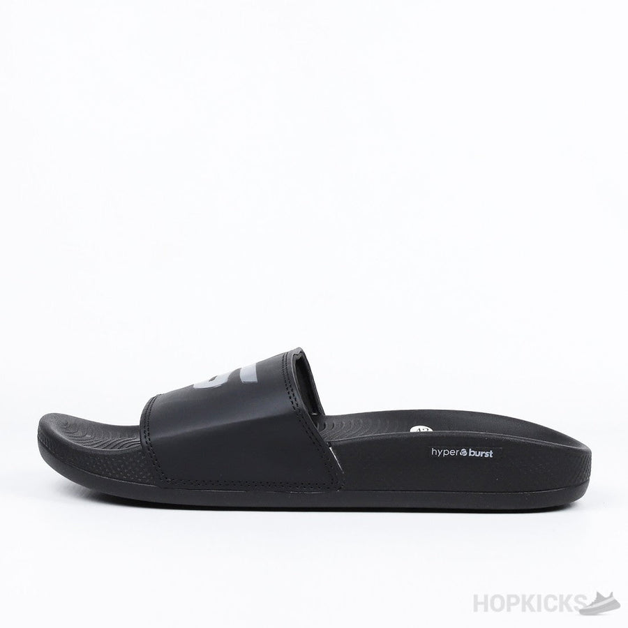 Skechers Hyper Burst Memory Foam Slide Black | Hopkicks Pakistan – Hop ...