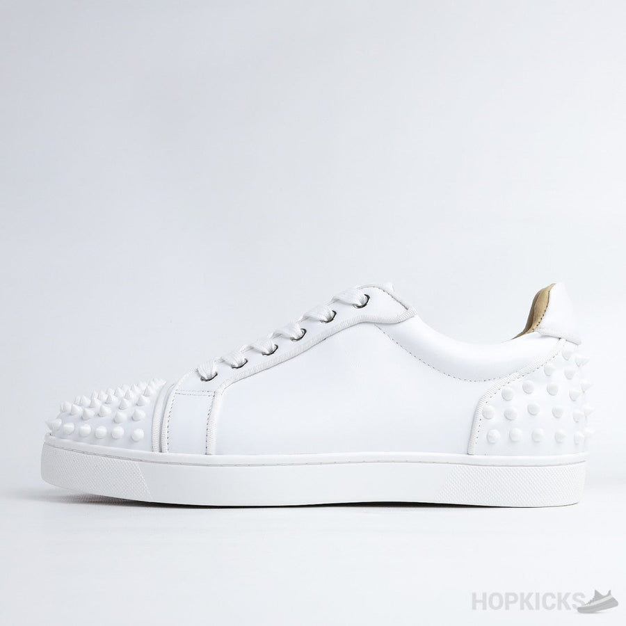CL Vieira Spikes Flat White Sneaker