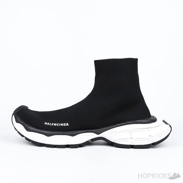 Balenciaga 3XL Sock Black White.