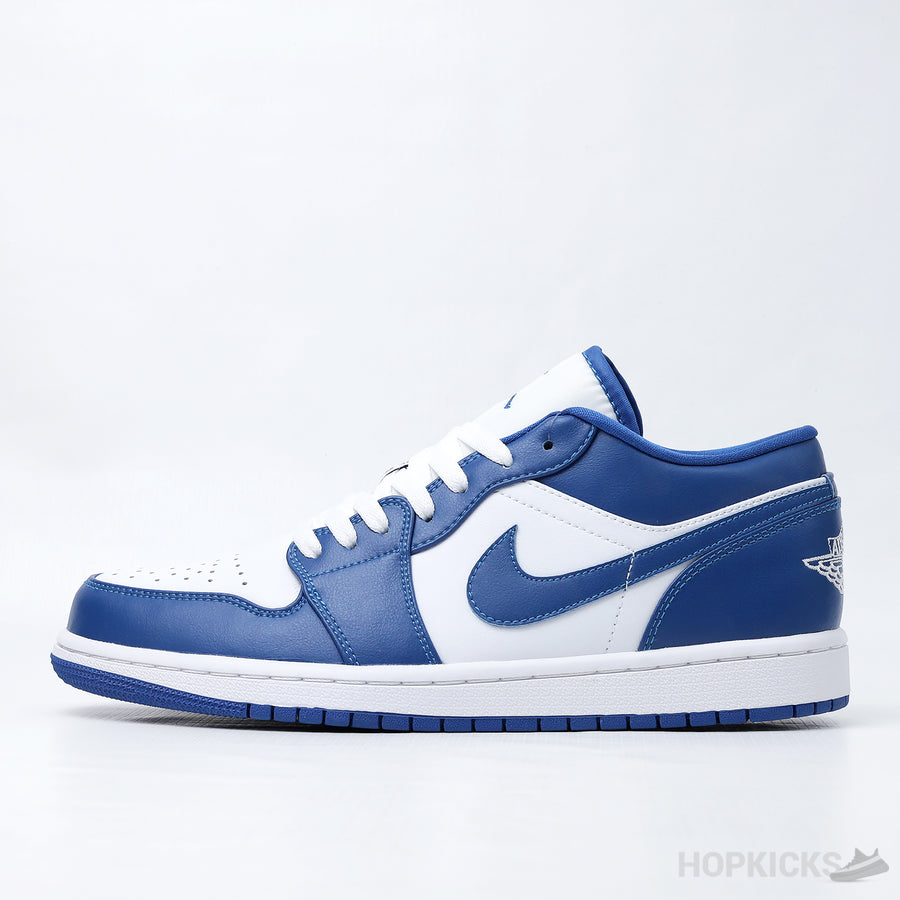 Jordan 1 Low Marina Blue (Premium Plus Batch)