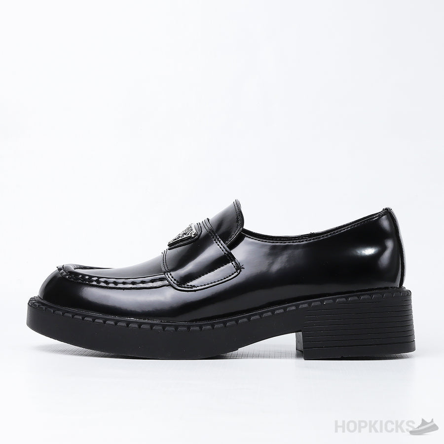 PRD 35mm Loafer Black Brushed Leather (Premium Plus Batch) (Slight Defect)