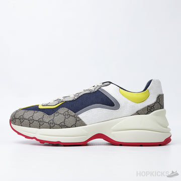 GCC Rhyton Beige Ebony Sneakers (Dot Perfect)