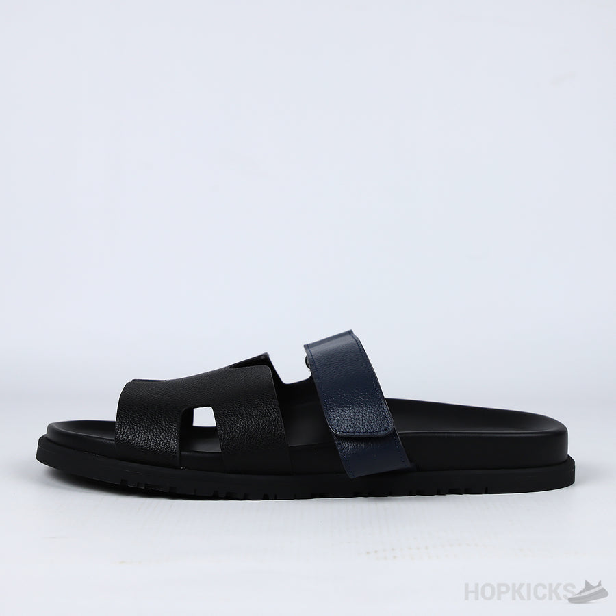 HRM Chypre Blue Strap Leather Sandals
