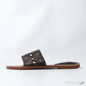 LV Lock it Flat Mule (Dot Perfect)