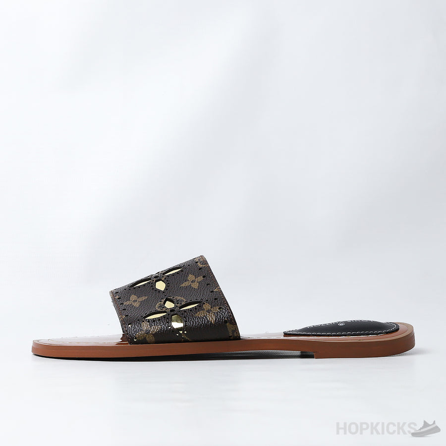 LV Lock it Flat Mule (Dot Perfect)