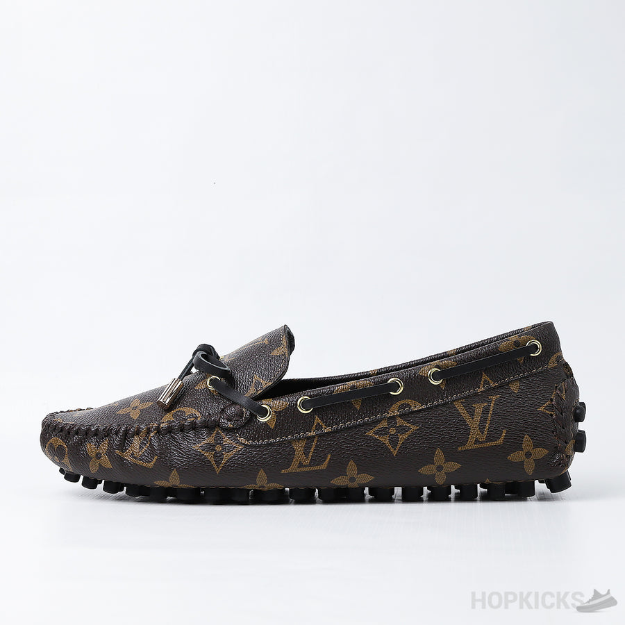 LV Monogram Brown Moccasins (Premium Plus Batch)