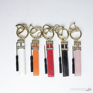 Luxury H Logo Keyring Keychain