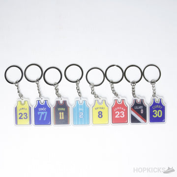 NBA Players Jersey Keychains