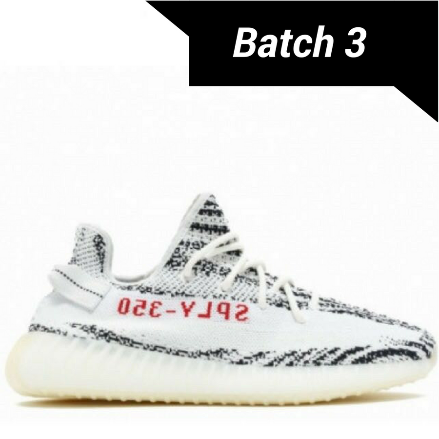 Yzy Boost 350 V2 Zebra [ QC FINAL BATCH ]
