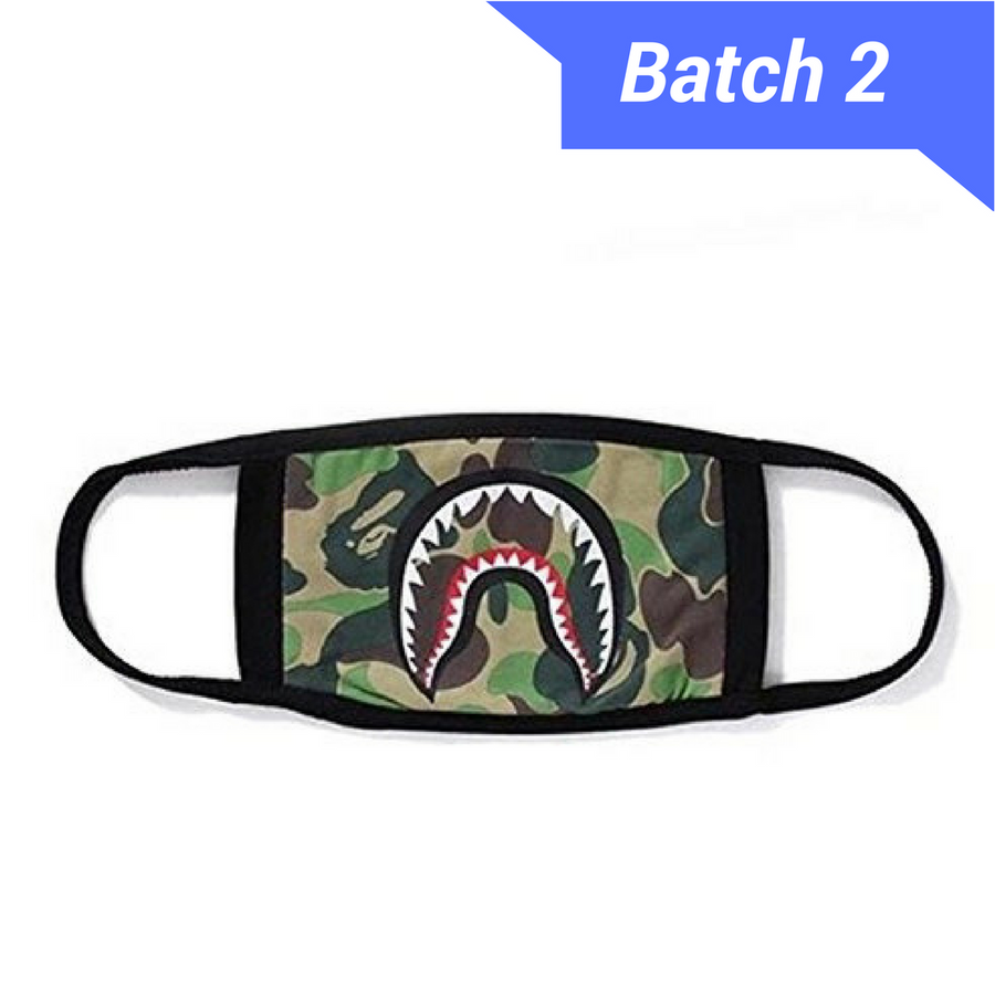 BAP Shark face Mask [ FINAL BATCH TOP QUALITY ]