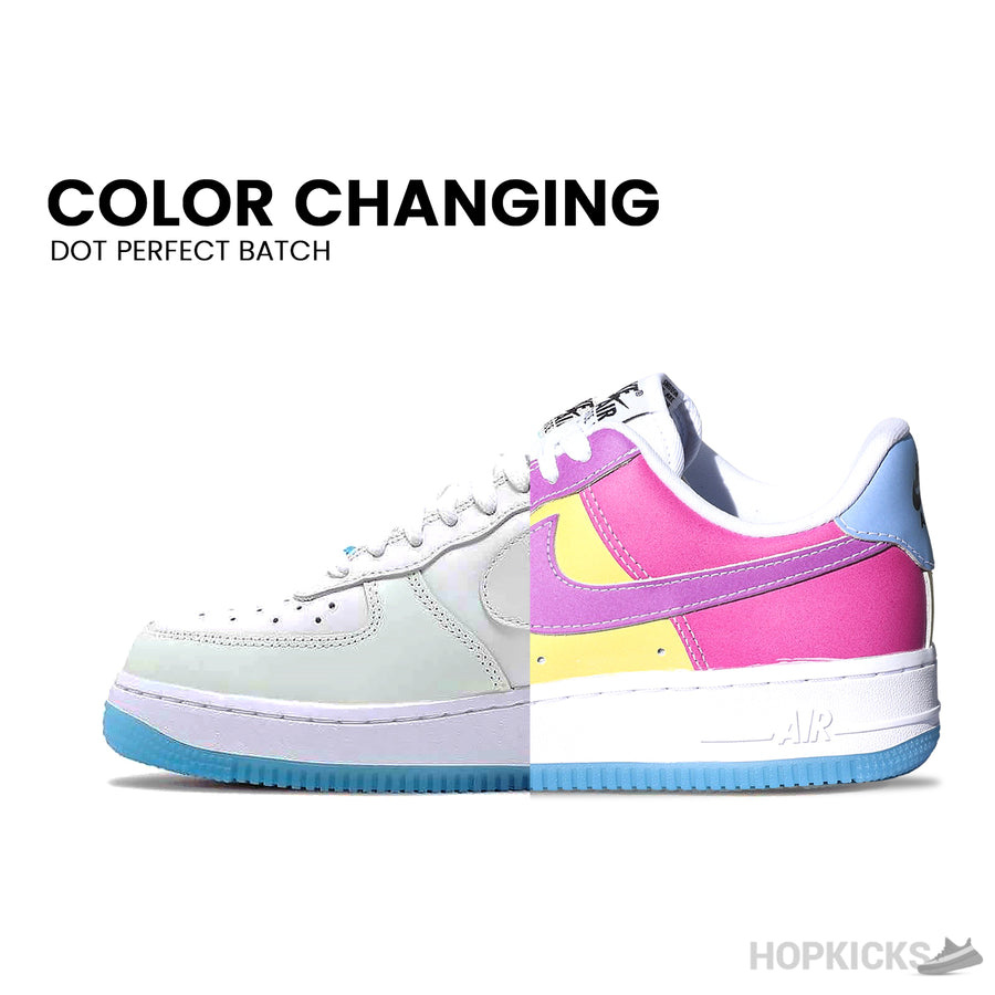 NK Air Force 1 '07 LX UV Reactive + Glow in the dark (Dot Perfect)