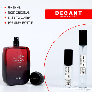 Hawas Fire (EDP) (Decant) (Authentic/Original) [5ml - 10ml]