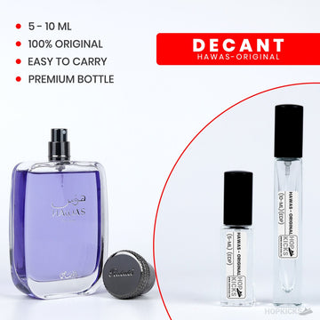 Hawas Original (EDP) (Decant) (Authentic/Original) [5ml - 10ml]