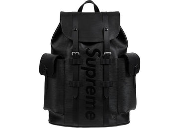 LV x SPRM Christopher Black Backpack [ DOT PERFECT VERSION ]