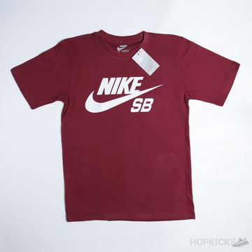 NK SB Maroon T-Shirt