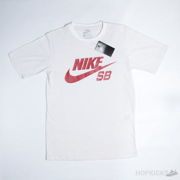 NK SB White T-Shirt