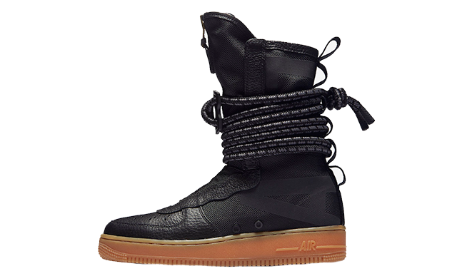NK SF Air Force 1 Hi Boot Black Gum