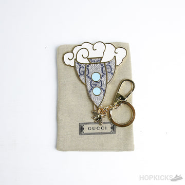 GCC Rocket Ship Keychain Gold