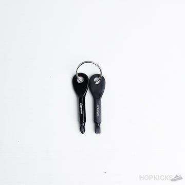 SPRM & Chundu Screwdriver Keys Keychain Black