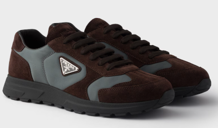 Prax suede and Re-Nylon sneaker (Top Tier pre order)
