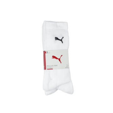 Puma White Socks - Pack of 3 (Original Product)
