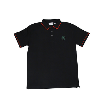 GCC Black Polo T-Shirt (Economy Batch)